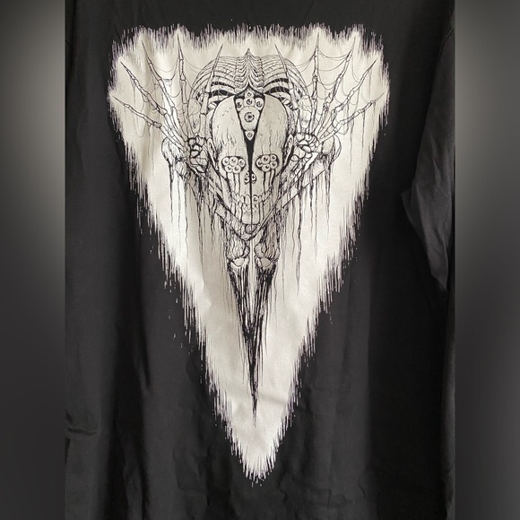 Misfits long sleeve shirt double sided 20 Eyes Junji Ito artwork Dead Stock 2XL - Picture 3 of 6